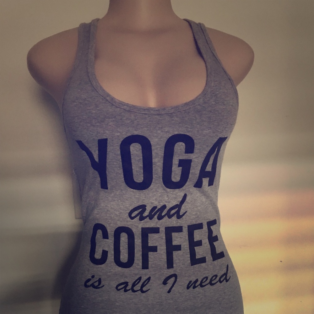 Gaby Tank Top “Yoga & Coffee”